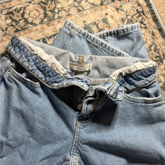 Garage Sky Blue Straight Leg Jeans - Picture 2 of 4